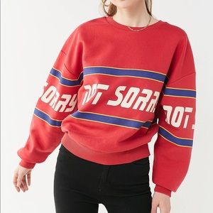 Urban Outfitters Not Sorry Crewneck Sweatshirt